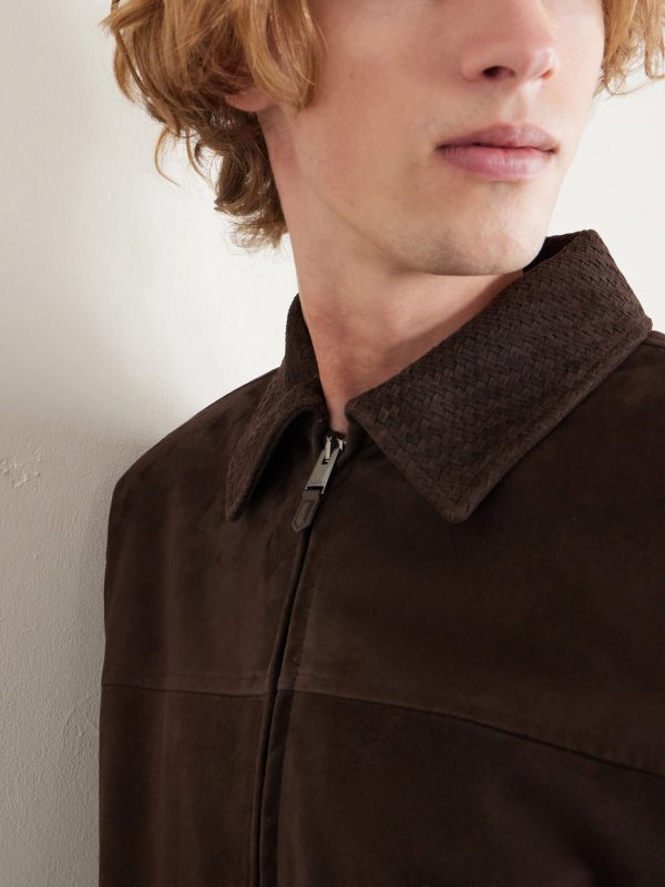 Woven Suede Jacket - CU