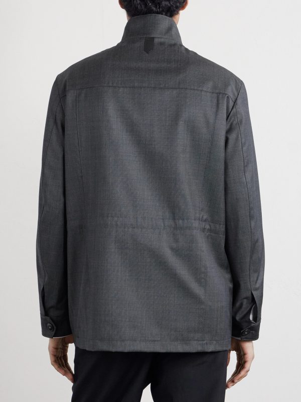 Impeccabile Wool Field Jacket - BK