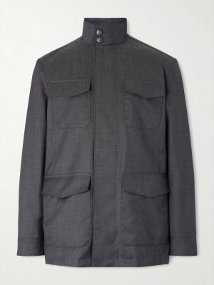 Impeccabile Wool Field Jacket Impeccabile Wool Field Jacket