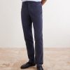 Straight-Leg Cotton-Twill Trousers - FR Straight-Leg Cotton-Twill Trousers - FR