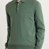 Wool and Cashmere-Blend Polo Shirt - FR Wool and Cashmere-Blend Polo Shirt - FR