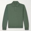 Wool and Cashmere-Blend Polo Shirt Wool and Cashmere-Blend Polo Shirt