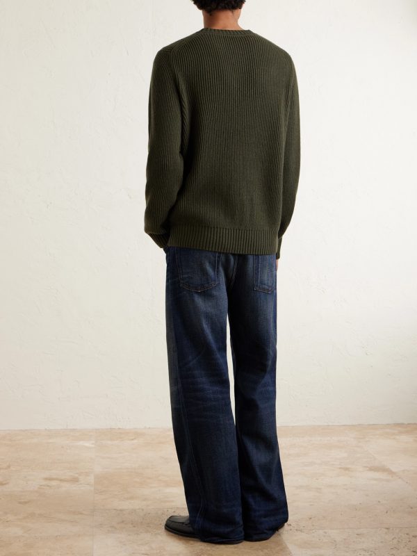 Ribbed Cashmere Sweater - BK
