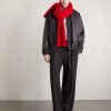 Ribbed Wool and Cashmere-Blend Scarf - OU Ribbed Wool and Cashmere-Blend Scarf - OU