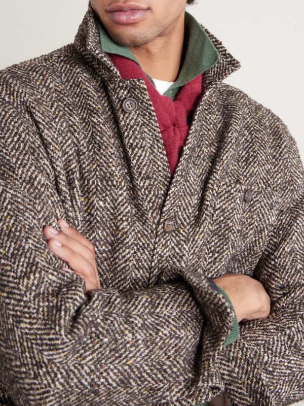 No.2 Herringbone Wool-Blend Jacket - CU No.2 Herringbone Wool-Blend Jacket - CU