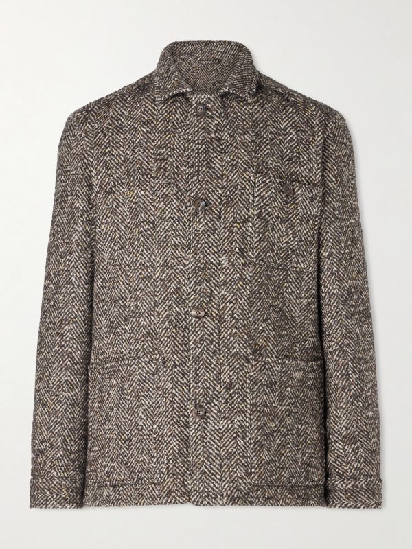 No.2 Herringbone Wool-Blend Jacket No.2 Herringbone Wool-Blend Jacket