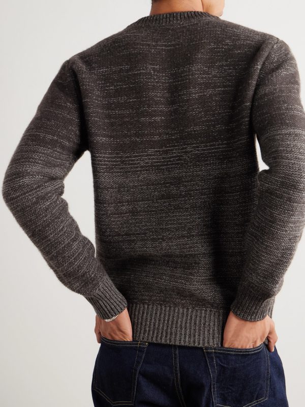 Yak, Wool and Cashmere-Blend Sweater - BK Yak, Wool and Cashmere-Blend Sweater - BK