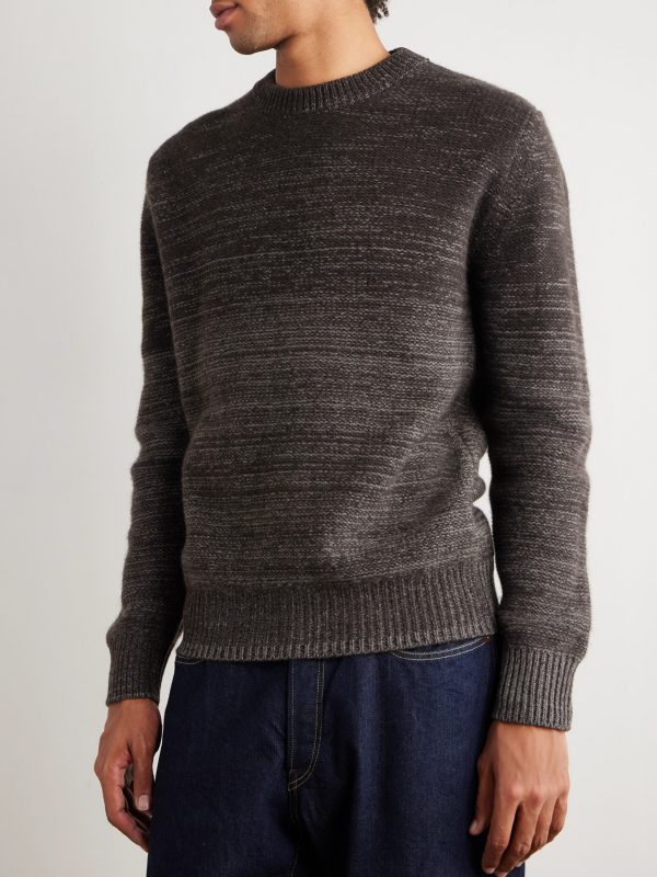Yak, Wool and Cashmere-Blend Sweater - FR Yak, Wool and Cashmere-Blend Sweater - FR