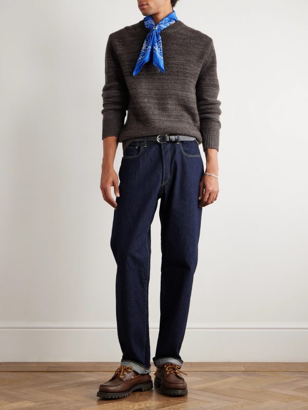 Yak, Wool and Cashmere-Blend Sweater - OU Yak, Wool and Cashmere-Blend Sweater - OU