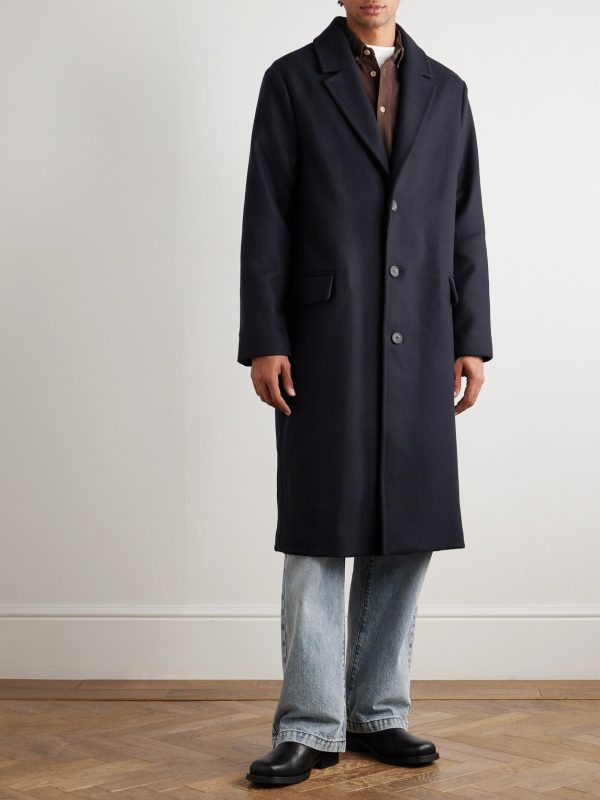 Coleman Wool-Blend Twill Coat - FR