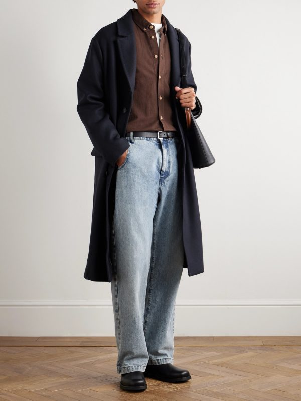 Coleman Wool-Blend Twill Coat - OU