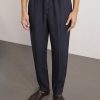 Mattia Straight-Leg Linen Drawstring Trousers - FR Mattia Straight-Leg Linen Drawstring Trousers - FR
