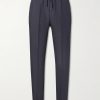 Mattia Straight-Leg Linen Drawstring Trousers Mattia Straight-Leg Linen Drawstring Trousers