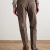 Reed Straight-Leg Garment-Dyed Cotton-Corduroy Trousers - BK Reed Straight-Leg Garment-Dyed Cotton-Corduroy Trousers - BK