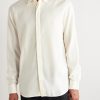 Henri Lyocell and Wool-Blend Flannel Shirt - FR