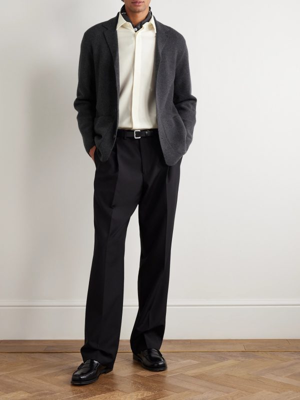 Henri Lyocell and Wool-Blend Flannel Shirt - OU