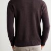 Wool and Cashmere-Blend Sweater - BK Wool and Cashmere-Blend Sweater - BK