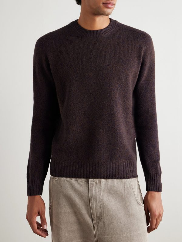 Wool and Cashmere-Blend Sweater - FR Wool and Cashmere-Blend Sweater - FR