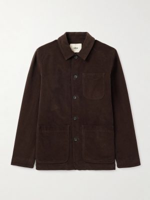 Constantin Garment-Dyed Stretch-Cotton Corduroy Overshirt Constantin Garment-Dyed Stretch-Cotton Corduroy Overshirt