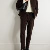 Constantin Garment-Dyed Stretch-Cotton Corduroy Overshirt - OU