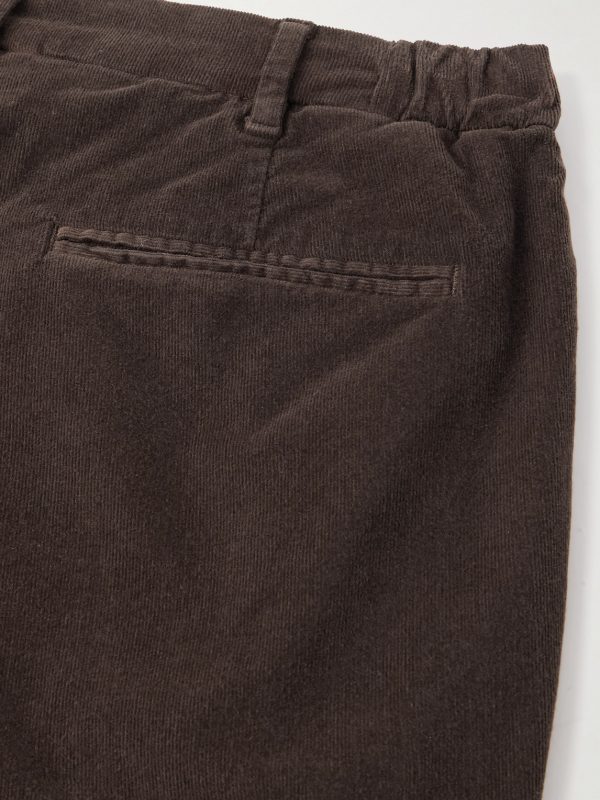 Dumbo Straight-Leg Stretch-Cotton Corduroy Trousers - CU
