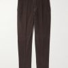 Dumbo Straight-Leg Stretch-Cotton Corduroy Trousers