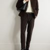 Dumbo Straight-Leg Stretch-Cotton Corduroy Trousers - OU