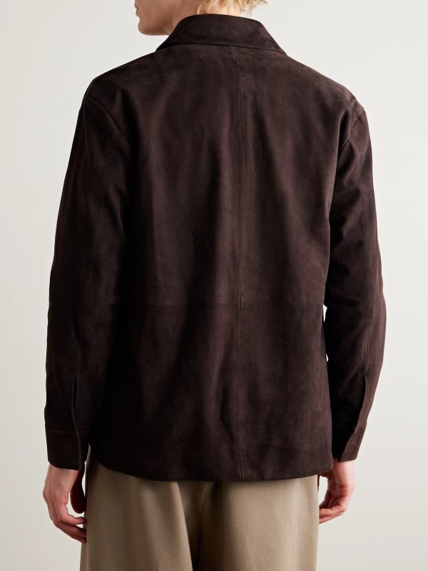 Leon Suede Jacket - BK Leon Suede Jacket - BK