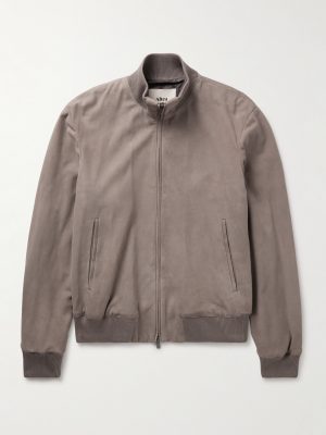 Lennox Suede Bomber Jacket Lennox Suede Bomber Jacket