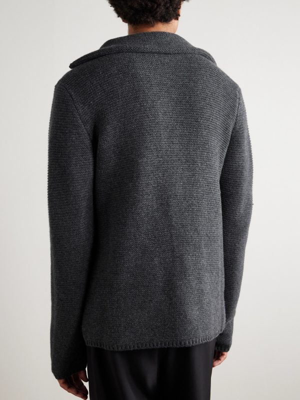 Virgin Wool Blazer - BK Virgin Wool Blazer - BK