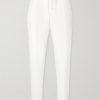 Mattia Straight-Leg Linen Drawstring Trousers Mattia Straight-Leg Linen Drawstring Trousers