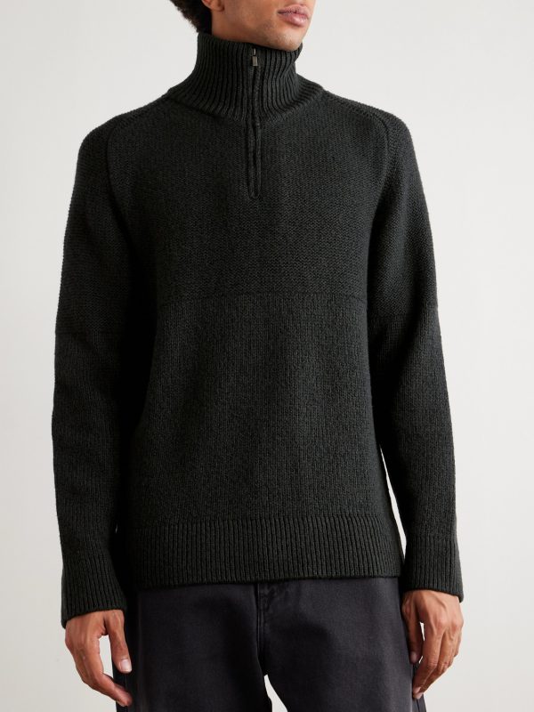 Camionair Wool-Blend Half-Zip Sweater - FR