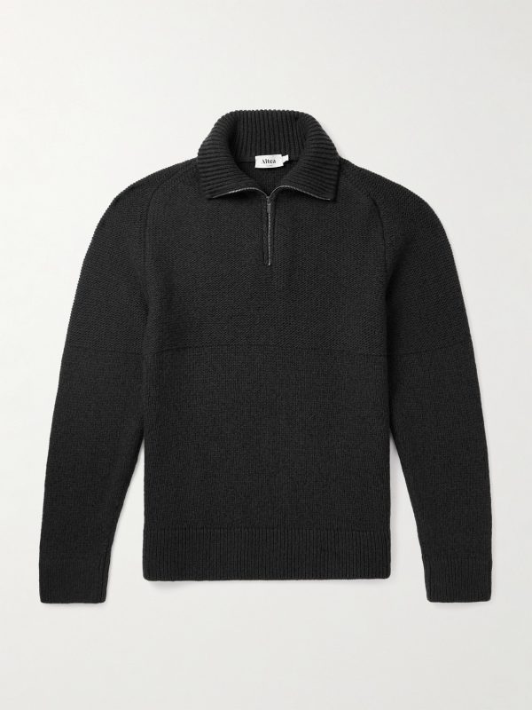 Camionair Wool-Blend Half-Zip Sweater