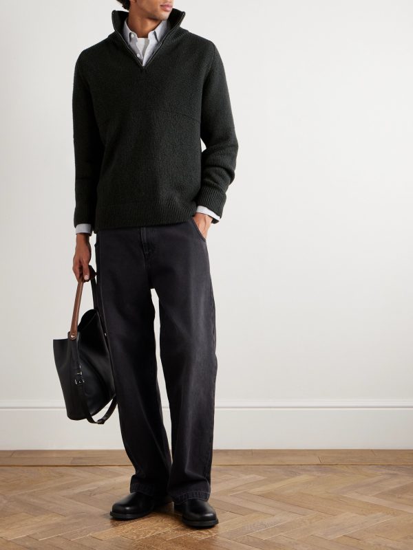 Camionair Wool-Blend Half-Zip Sweater - OU
