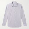 Scott Striped Cotton-Poplin Shirt Scott Striped Cotton-Poplin Shirt