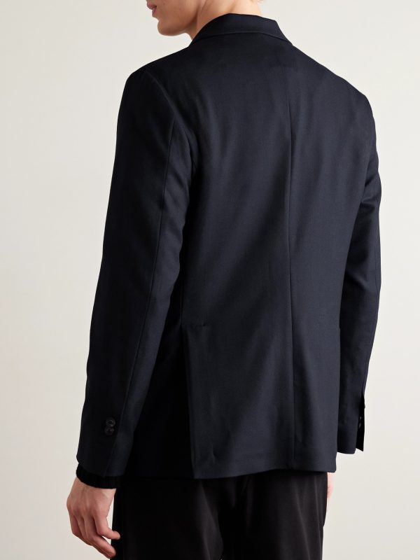 Aston Slim-Fit Virgin Wool-Blend Suit Jacket - BK Aston Slim-Fit Virgin Wool-Blend Suit Jacket - BK