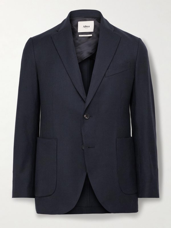 Aston Slim-Fit Virgin Wool-Blend Suit Jacket Aston Slim-Fit Virgin Wool-Blend Suit Jacket