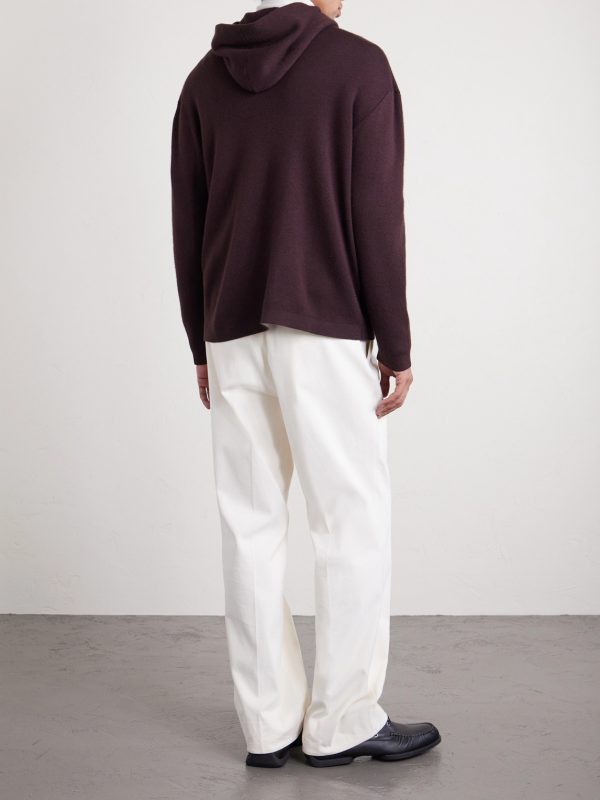 Sunset Cashmere and Silk-Blend Zip-Up Hoodie - BK Sunset Cashmere and Silk-Blend Zip-Up Hoodie - BK