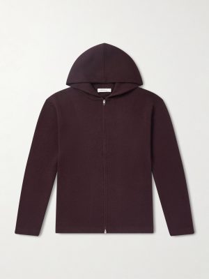 Sunset Cashmere and Silk-Blend Zip-Up Hoodie