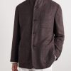 Norman Flecked Cashmere and Silk-Blend Blazer - FR Norman Flecked Cashmere and Silk-Blend Blazer - FR