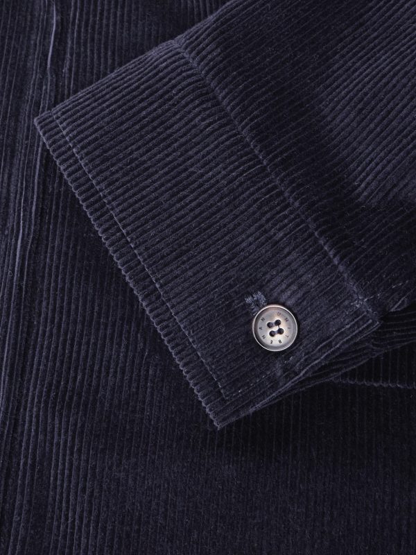 Quebec Cotton and Cashmere-Blend Corduroy Jacket - E1