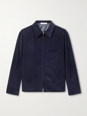 Quebec Cotton and Cashmere-Blend Corduroy Jacket Quebec Cotton and Cashmere-Blend Corduroy Jacket
