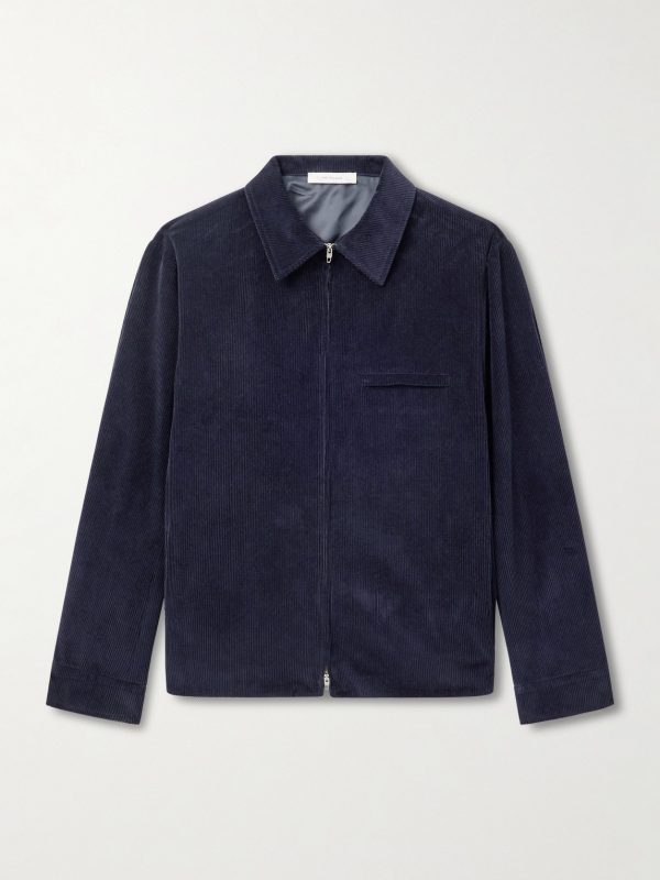 Quebec Cotton and Cashmere-Blend Corduroy Jacket