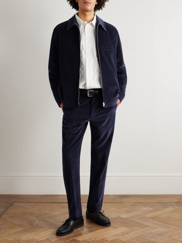 Quebec Cotton and Cashmere-Blend Corduroy Jacket - OU