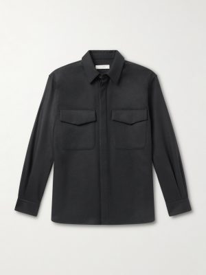 Jonah Virgin Wool-Blend Twill Overshirt Jonah Virgin Wool-Blend Twill Overshirt