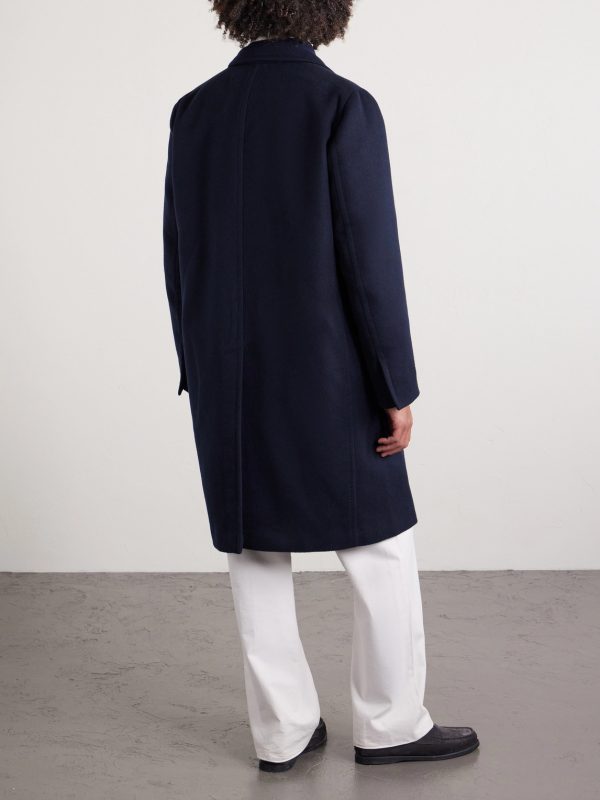 Richard Virgin Wool and Cashmere-Blend Coat - BK Richard Virgin Wool and Cashmere-Blend Coat - BK