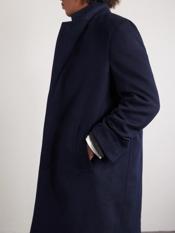 Richard Virgin Wool and Cashmere-Blend Coat - CU Richard Virgin Wool and Cashmere-Blend Coat - CU