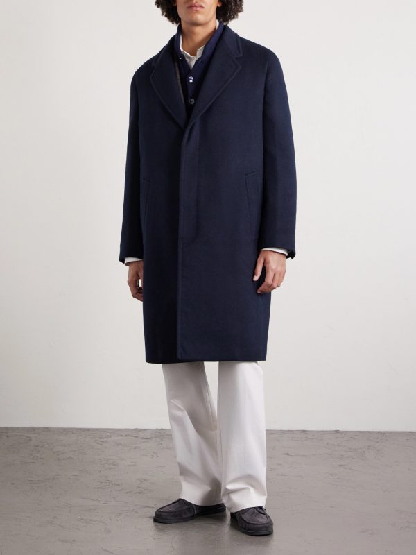 Richard Virgin Wool and Cashmere-Blend Coat - FR Richard Virgin Wool and Cashmere-Blend Coat - FR
