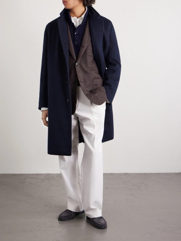 Richard Virgin Wool and Cashmere-Blend Coat - OU Richard Virgin Wool and Cashmere-Blend Coat - OU