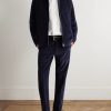 Tony Tapered Cotton and Cashmere-Blend Corduroy Trousers - OU Tony Tapered Cotton and Cashmere-Blend Corduroy Trousers - OU